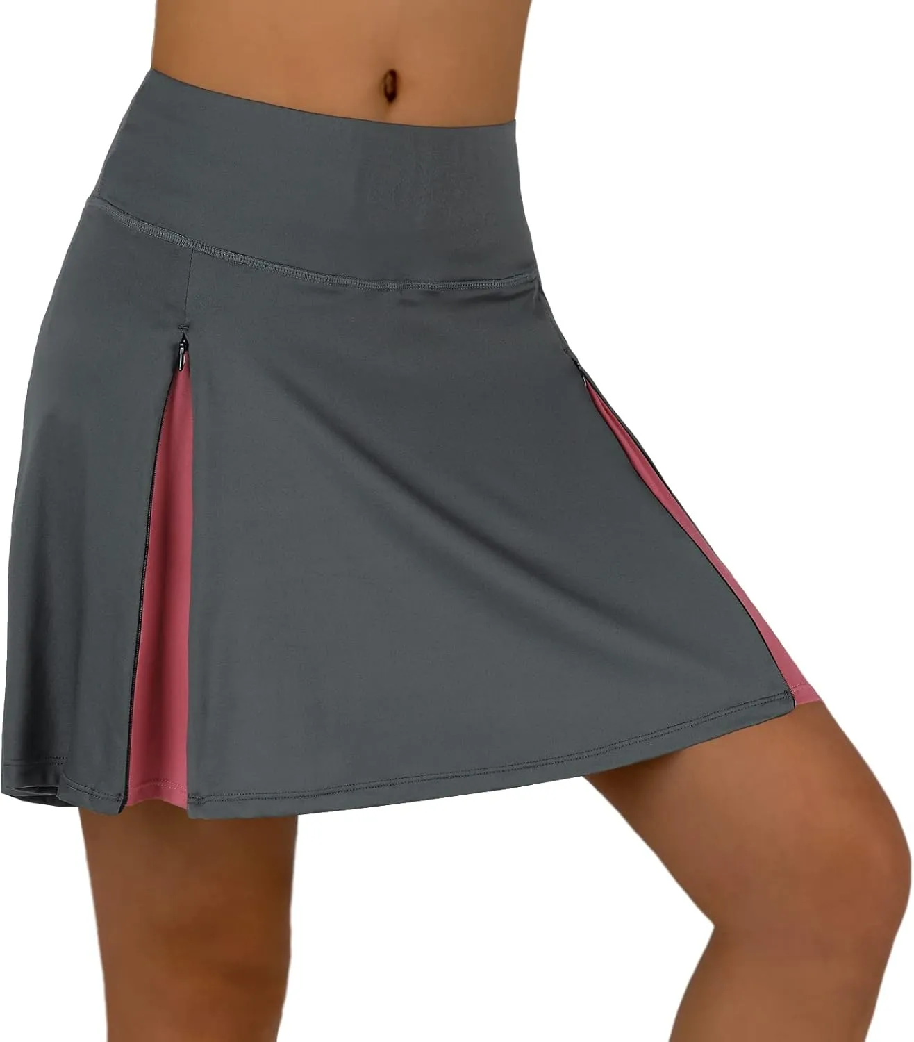 beroy Women Quick Dry and Breathable Cycling Skirt Shorts,Bike Skorts Pantskirt with 3D Padded