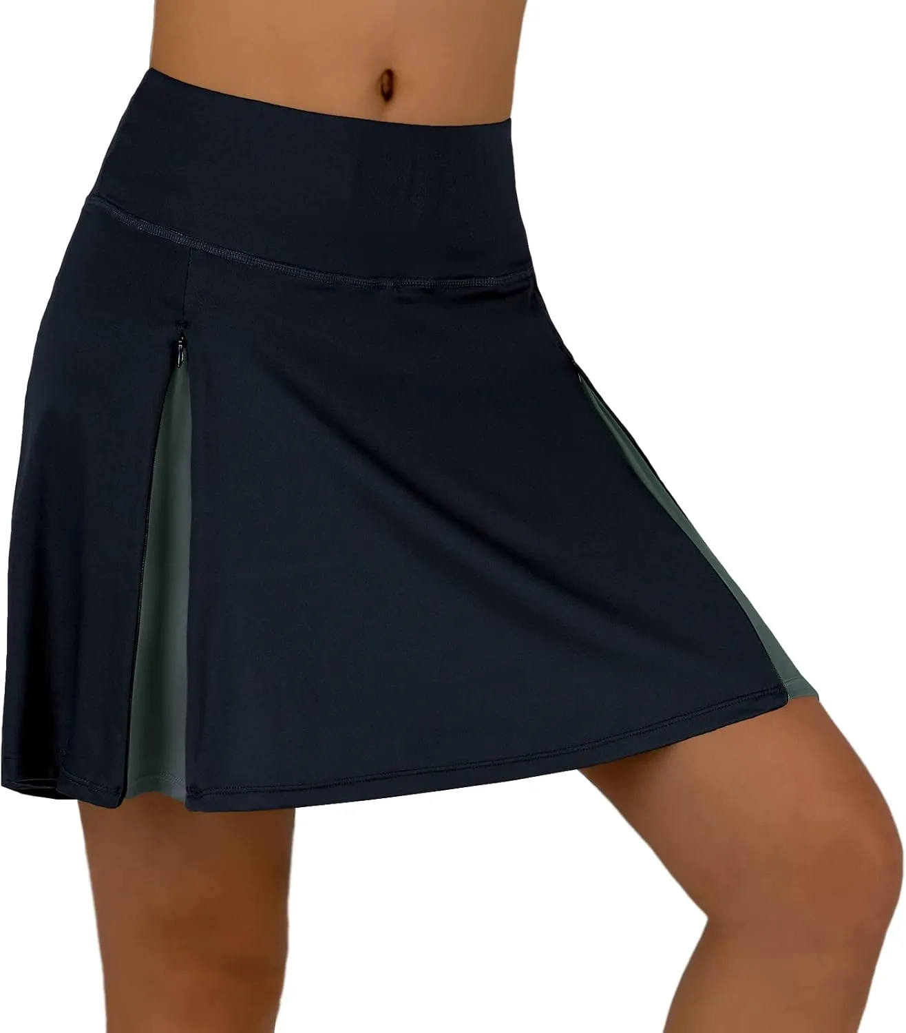 beroy Women Quick Dry and Breathable Cycling Skirt Shorts,Bike Skorts Pantskirt with 3D Padded