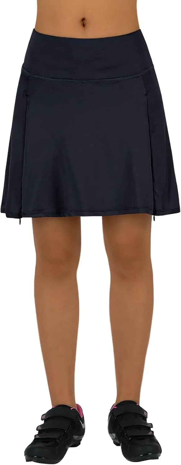 beroy Women Quick Dry and Breathable Cycling Skirt Shorts,Bike Skorts Pantskirt with 3D Padded