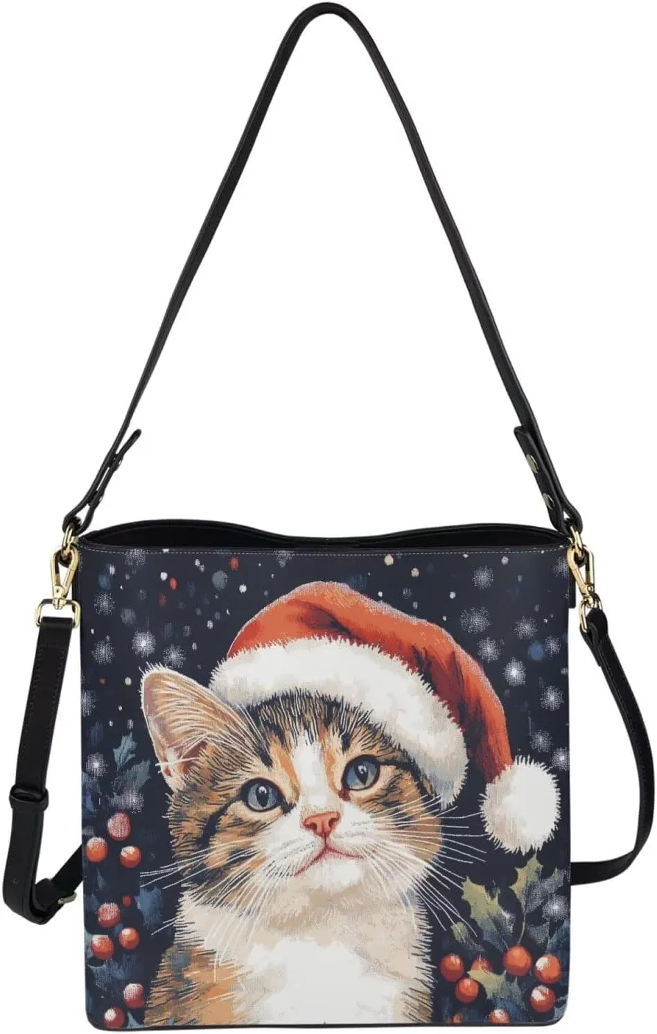 Bucket Bag Carton Practical Bucket Bags Reusable Handbag Shoulder Bag for Shopping Work