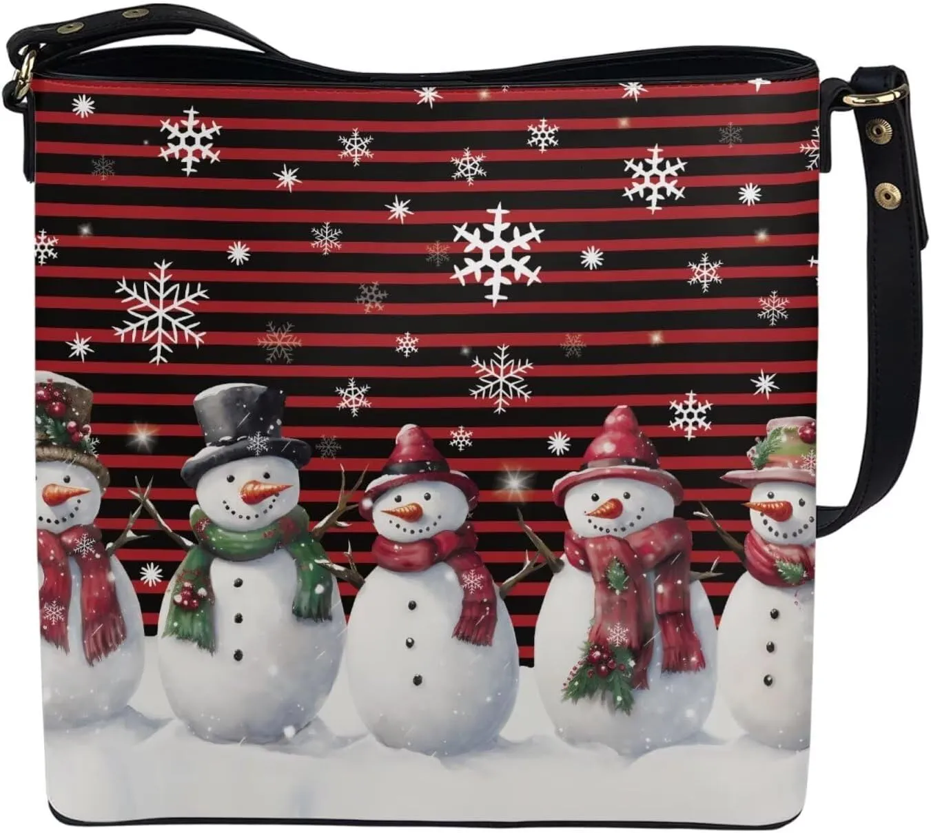 Bucket Bag Carton Practical Bucket Bags Reusable Handbag Shoulder Bag for Shopping Work