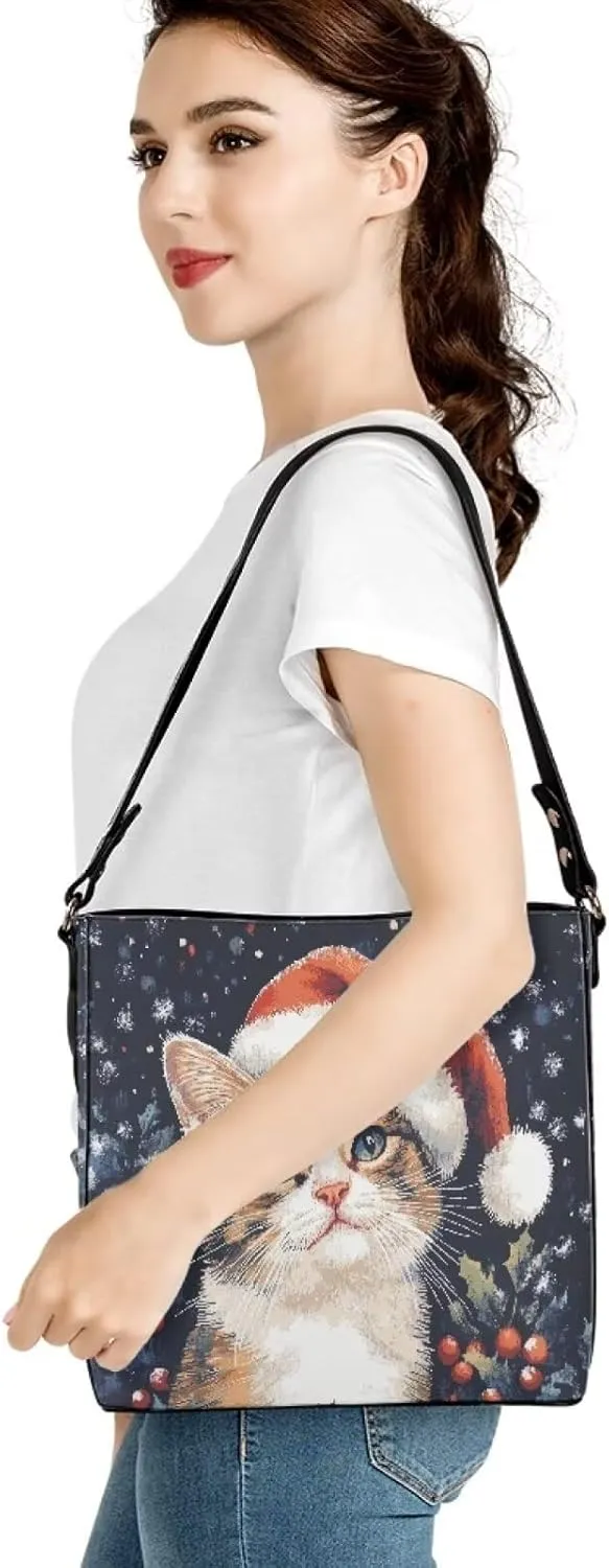 Bucket Bag Carton Practical Bucket Bags Reusable Handbag Shoulder Bag for Shopping Work