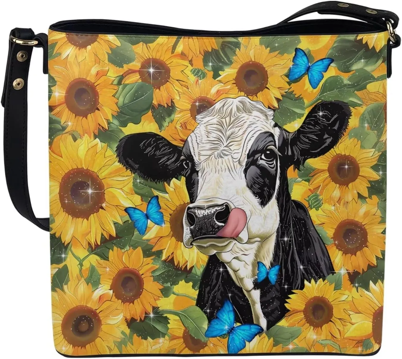 Bucket Bag Carton Practical Bucket Bags Reusable Handbag Shoulder Bag for Shopping Work
