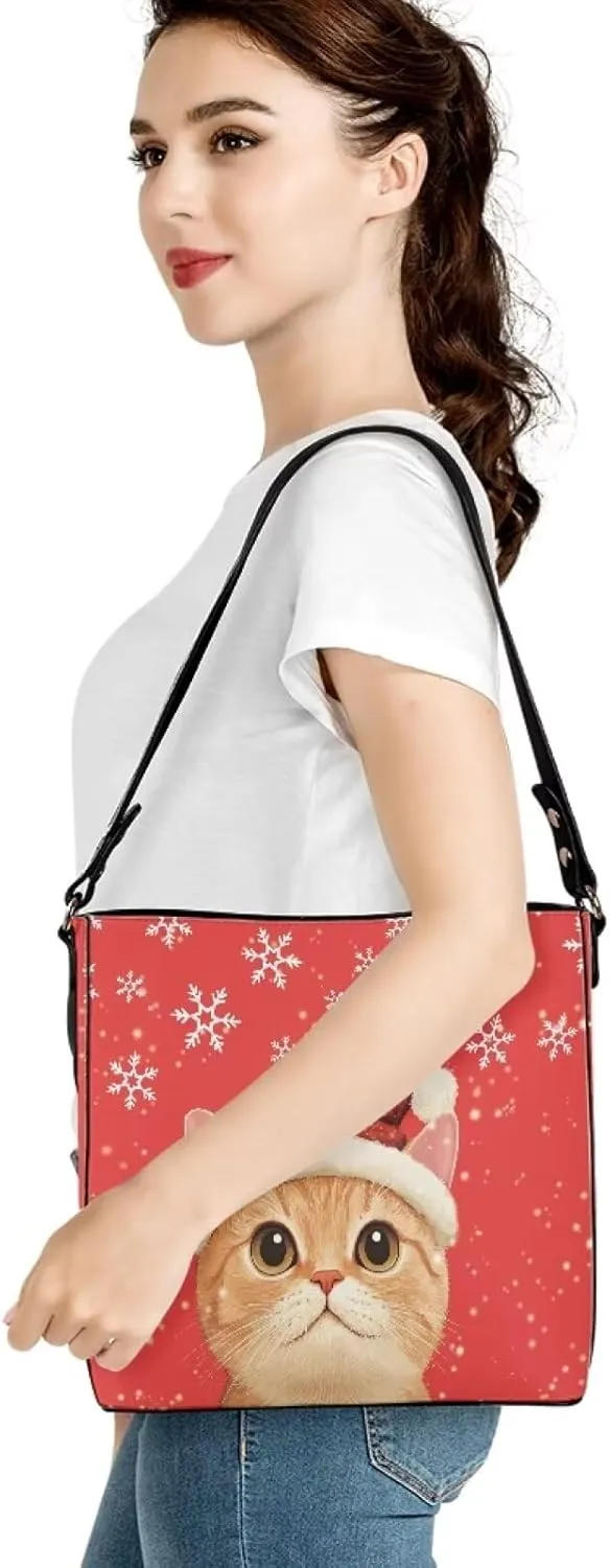 Bucket Bag Carton Practical Bucket Bags Reusable Handbag Shoulder Bag for Shopping Work