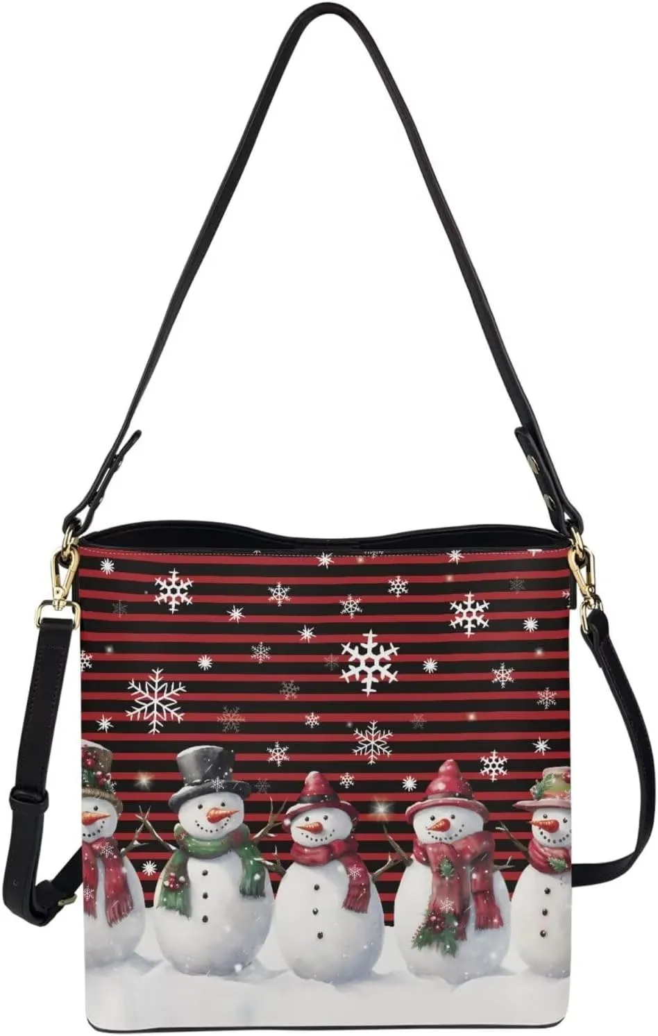 Bucket Bag Carton Practical Bucket Bags Reusable Handbag Shoulder Bag for Shopping Work