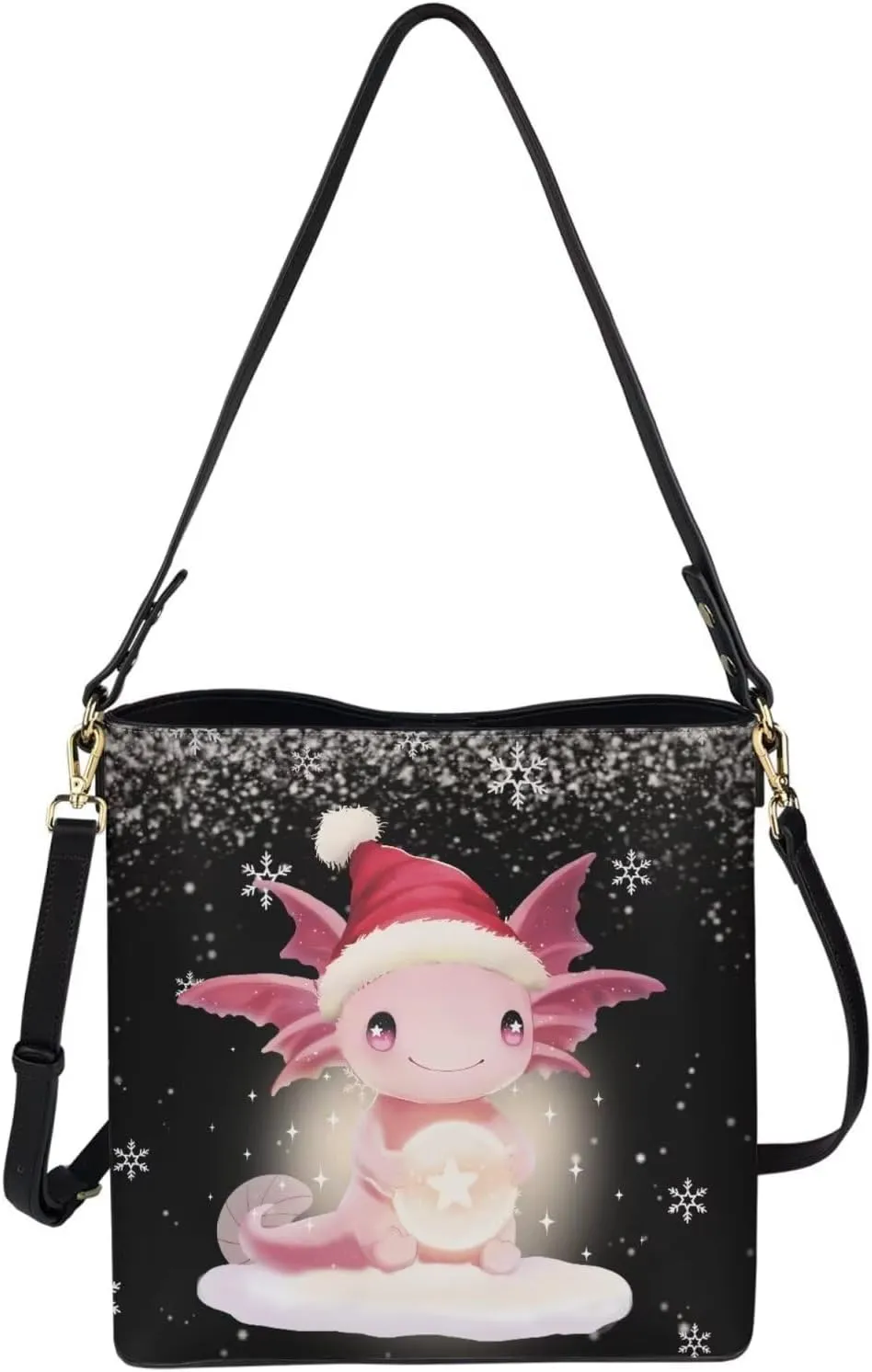 Bucket Bag Carton Practical Bucket Bags Reusable Handbag Shoulder Bag for Shopping Work
