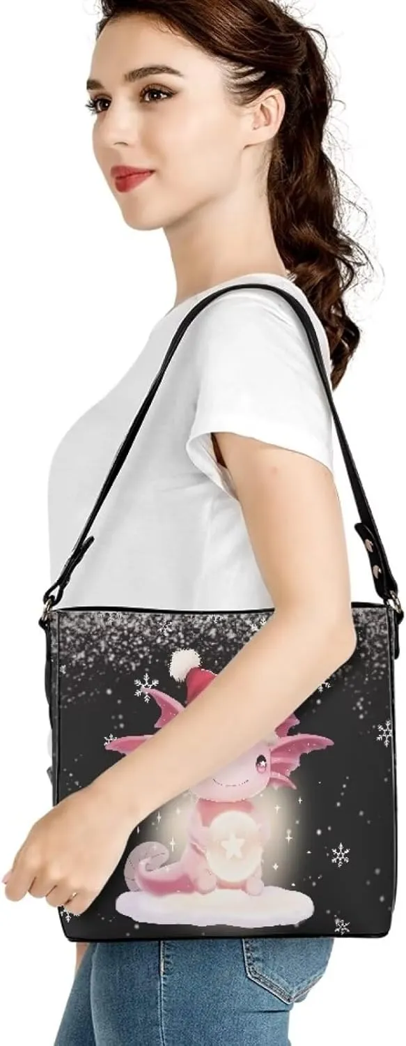 Bucket Bag Carton Practical Bucket Bags Reusable Handbag Shoulder Bag for Shopping Work