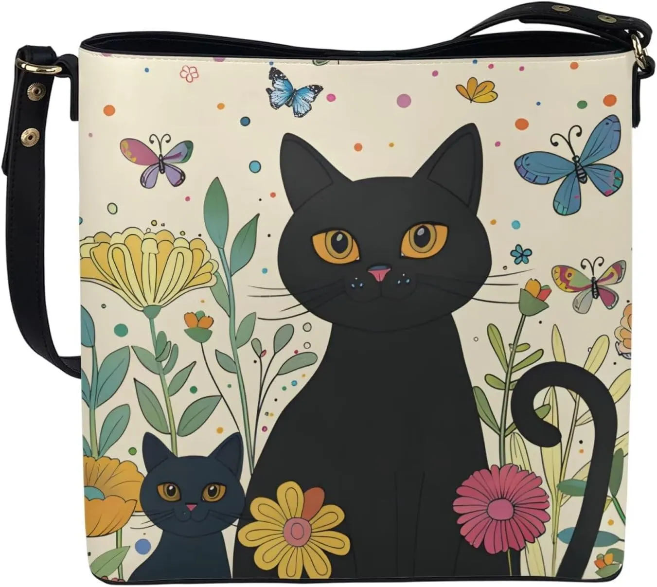Bucket Bag Carton Practical Bucket Bags Reusable Handbag Shoulder Bag for Shopping Work