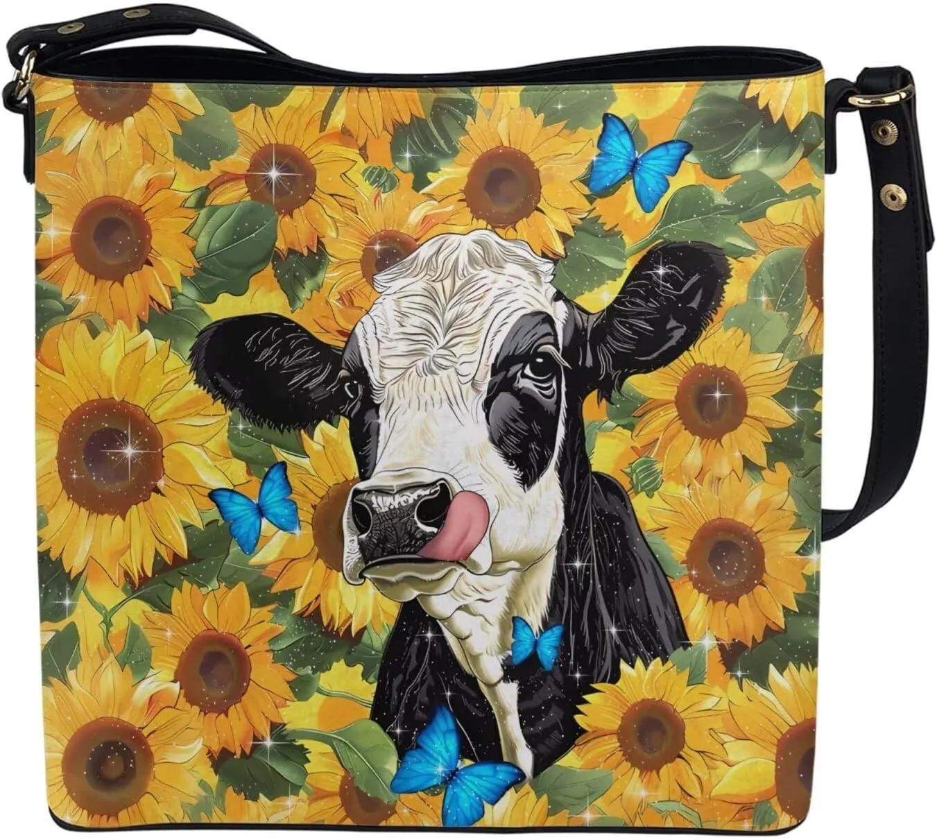 Bucket Bag Carton Practical Bucket Bags Reusable Handbag Shoulder Bag for Shopping Work