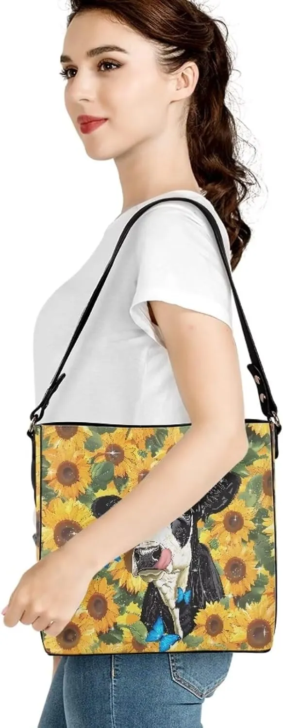 Bucket Bag Carton Practical Bucket Bags Reusable Handbag Shoulder Bag for Shopping Work