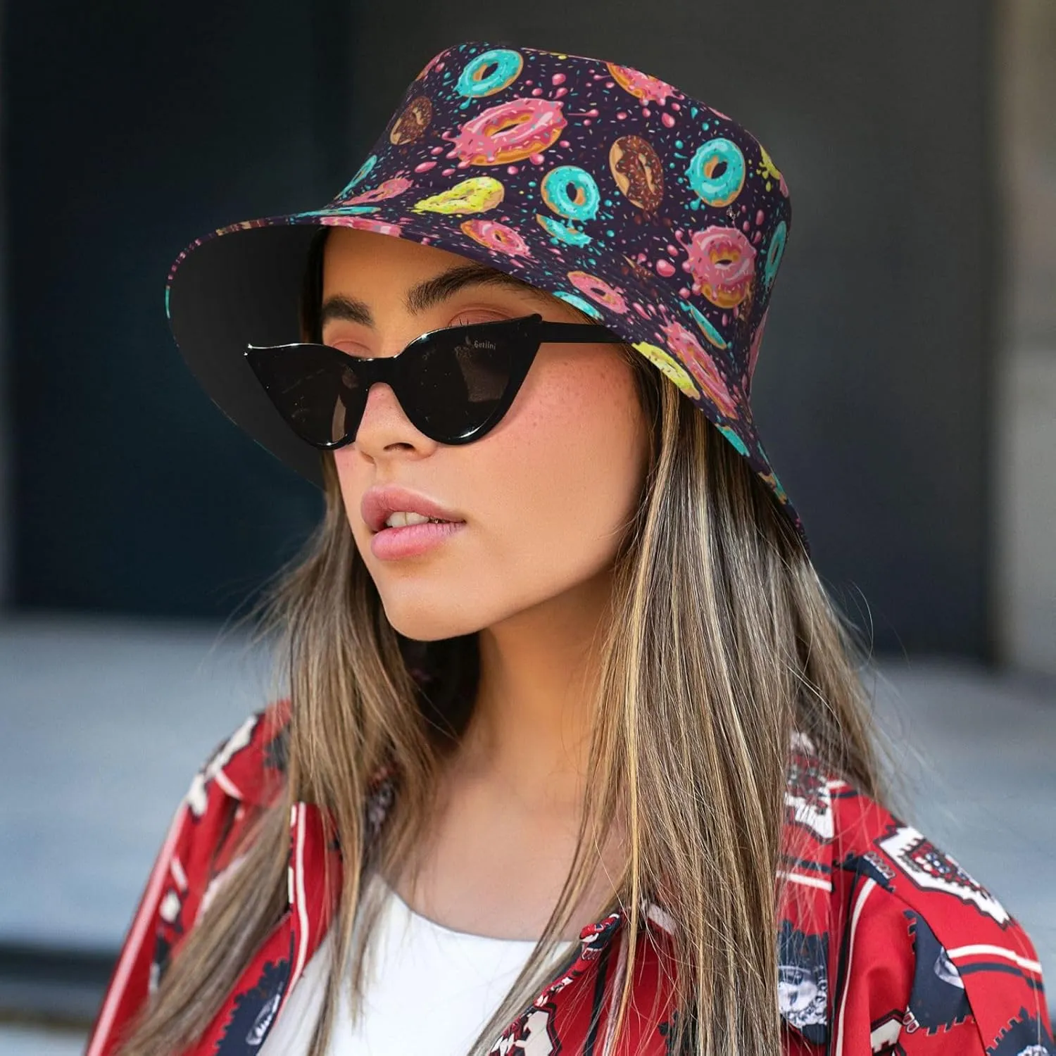 Bucket Hat Summer Beach Fisherman Cap Packable Sun Hats
