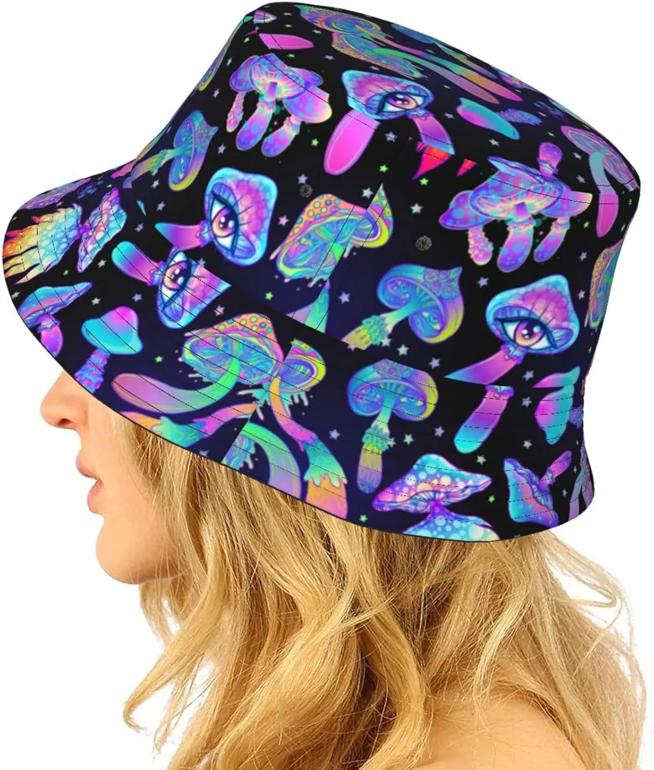 Bucket Hat Summer Beach Fisherman Cap Packable Sun Hats