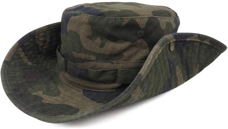 Bucket Hat Wide Brim UV Protection Sun Hat Boonie Hats Fishing Hiking Safari Outdoor Hats for Men and Women