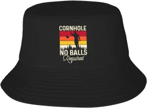 Bucket Hats Fashion Sun Cap Packable Outdoor Fisherman Hat for Women and Men Cornhole Your Hole is My Goal 5 Bucket Hats