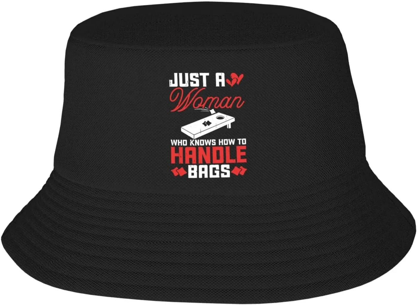 Bucket Hats Fashion Sun Cap Packable Outdoor Fisherman Hat for Women and Men Cornhole Your Hole is My Goal 5 Bucket Hats