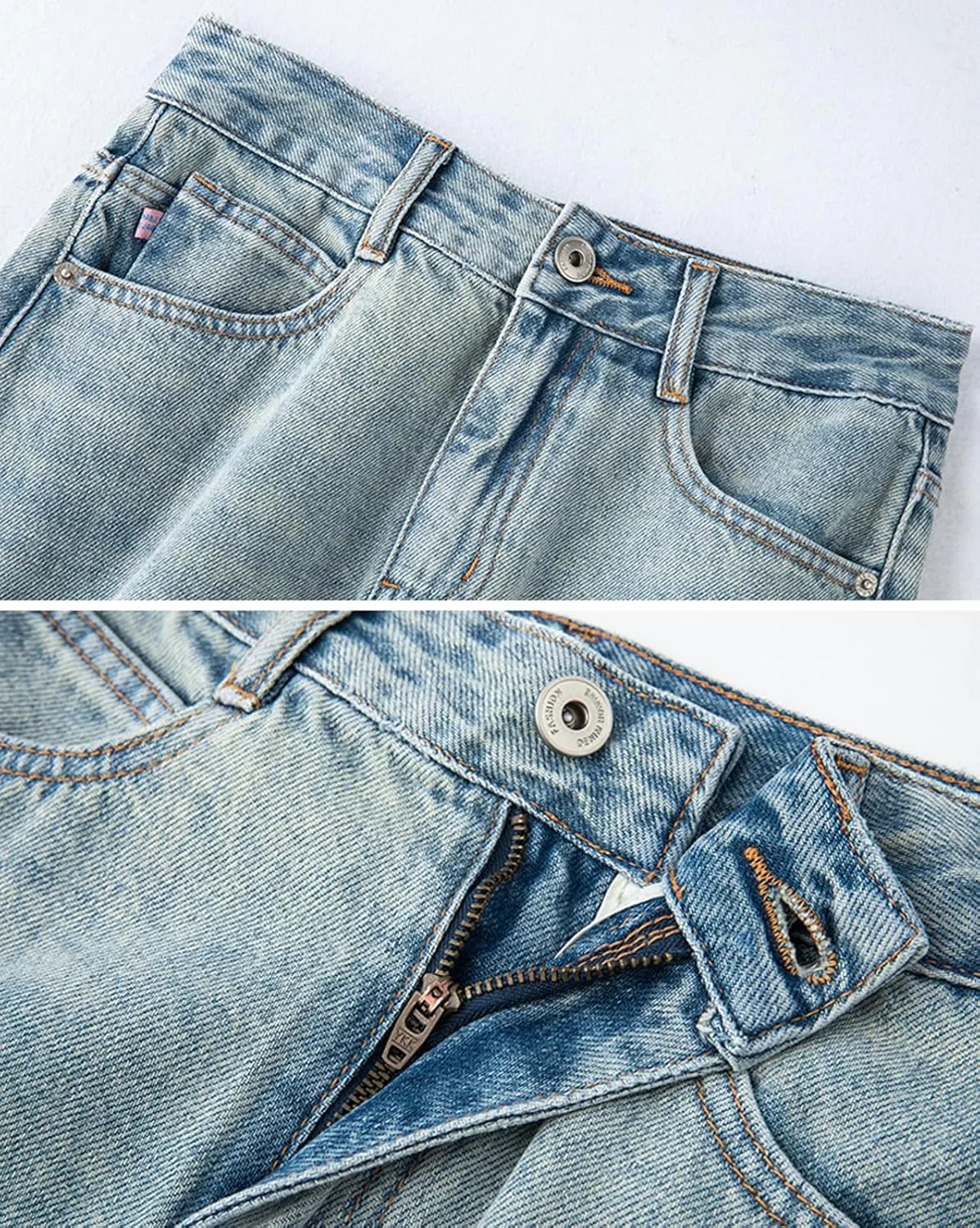 CHARTOU Women Casual Mid Long Denim Skirt Jean A Line Skirt Summer Packaged Hip High Waist Midi Denim Skirt with Slit