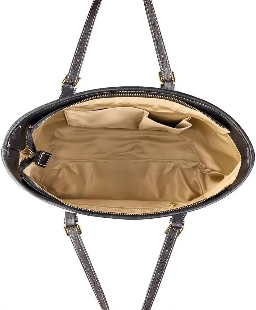 Christmas Tote Handbag for Women Functional Tote Laptop Bag for College Fashion Travel Bag Shoulder Bag