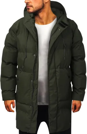 Clearance 2024 Deals of The Day Men Warm Jacket Cotton Winter Padded Coat Classic Light Gray Casual Blazer Men Male Gifts Dinner Jackets for Men Men Zip Up Jacket Casual Coat