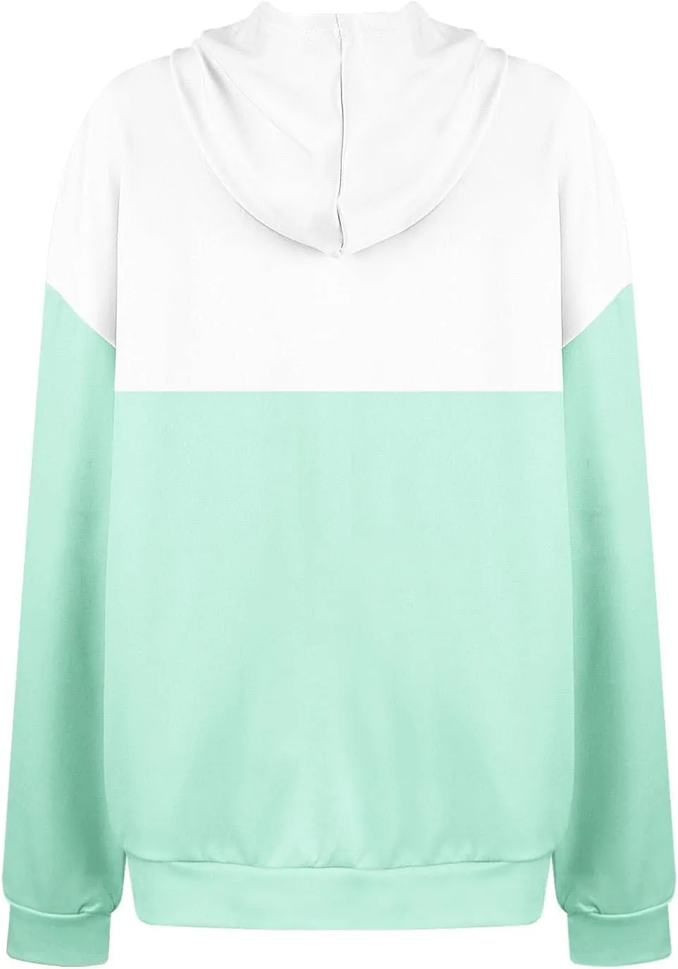 Color Block Hoodies For Women Trendy 2024 Teen Girls Fall Outfits Casual Long Sleeve Hooded Pullover Sweatshirts