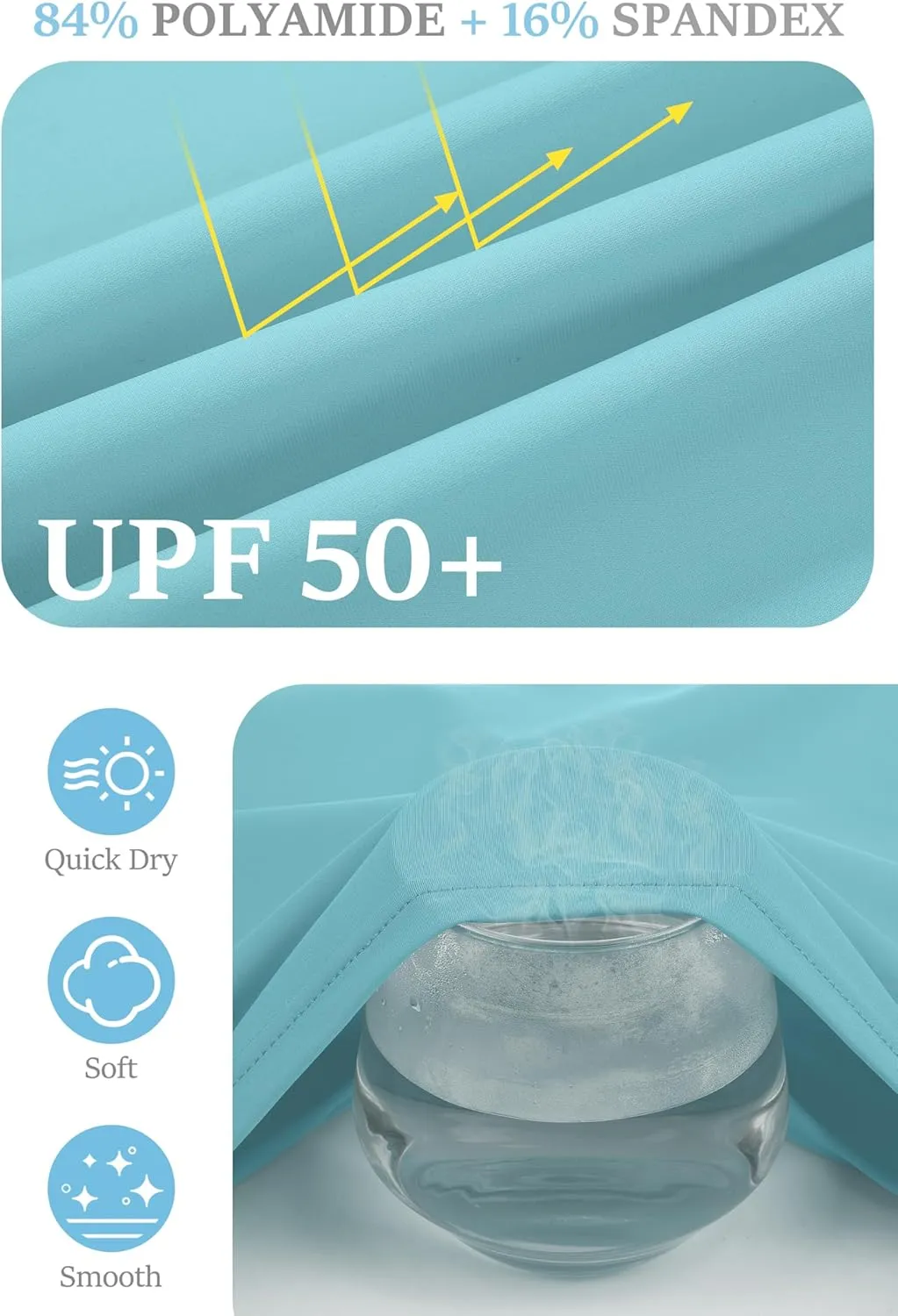 Cooraby 3 Pack Boys Swim Shirt UPF 50  Long-Sleeve Neon Rashguards Sun Protective Quick Dry Outdoor Shirt