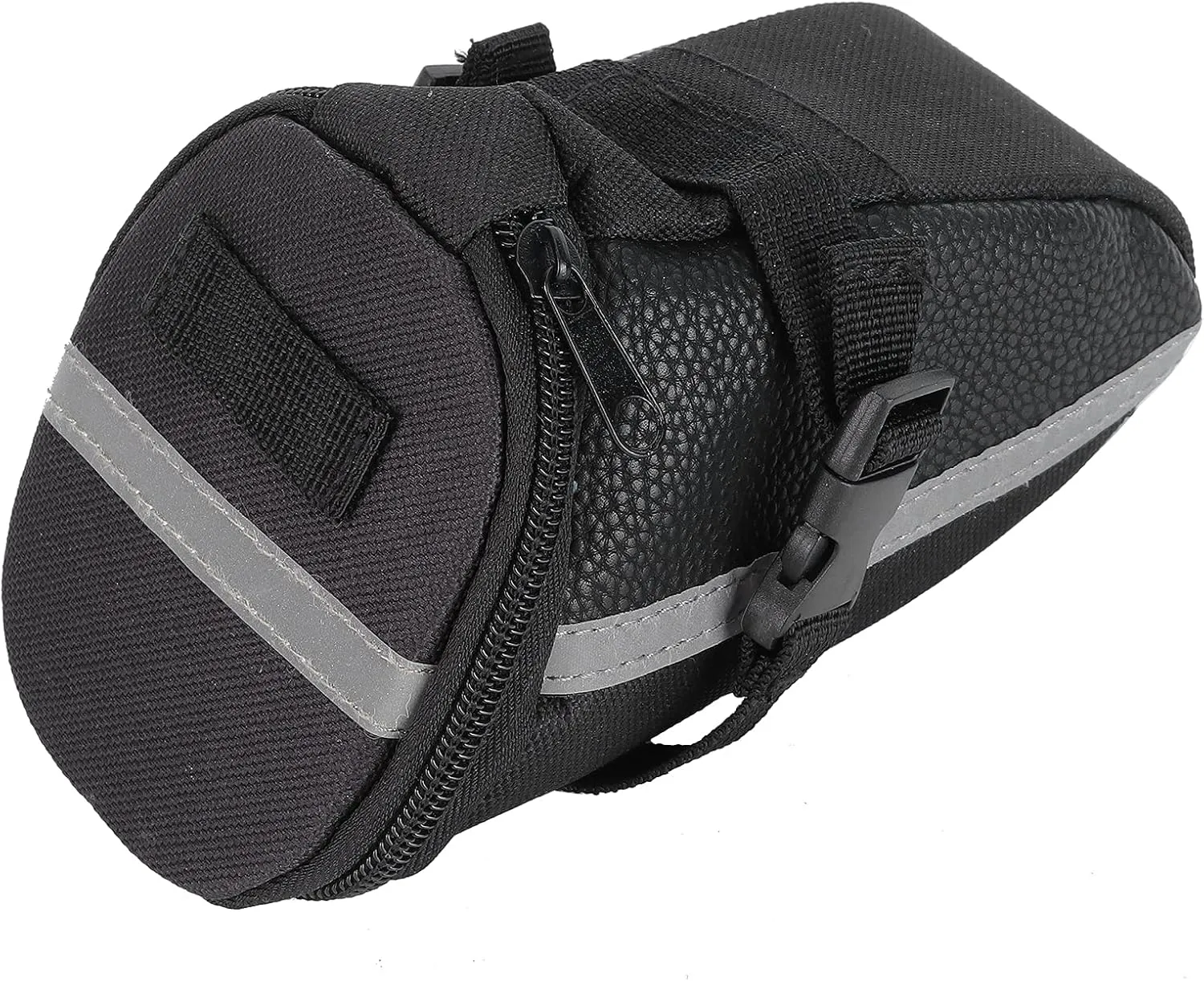 Cycle Saddle Bag, Polyester Cycle Seat Bags with Reflective Strip for Night Cycling