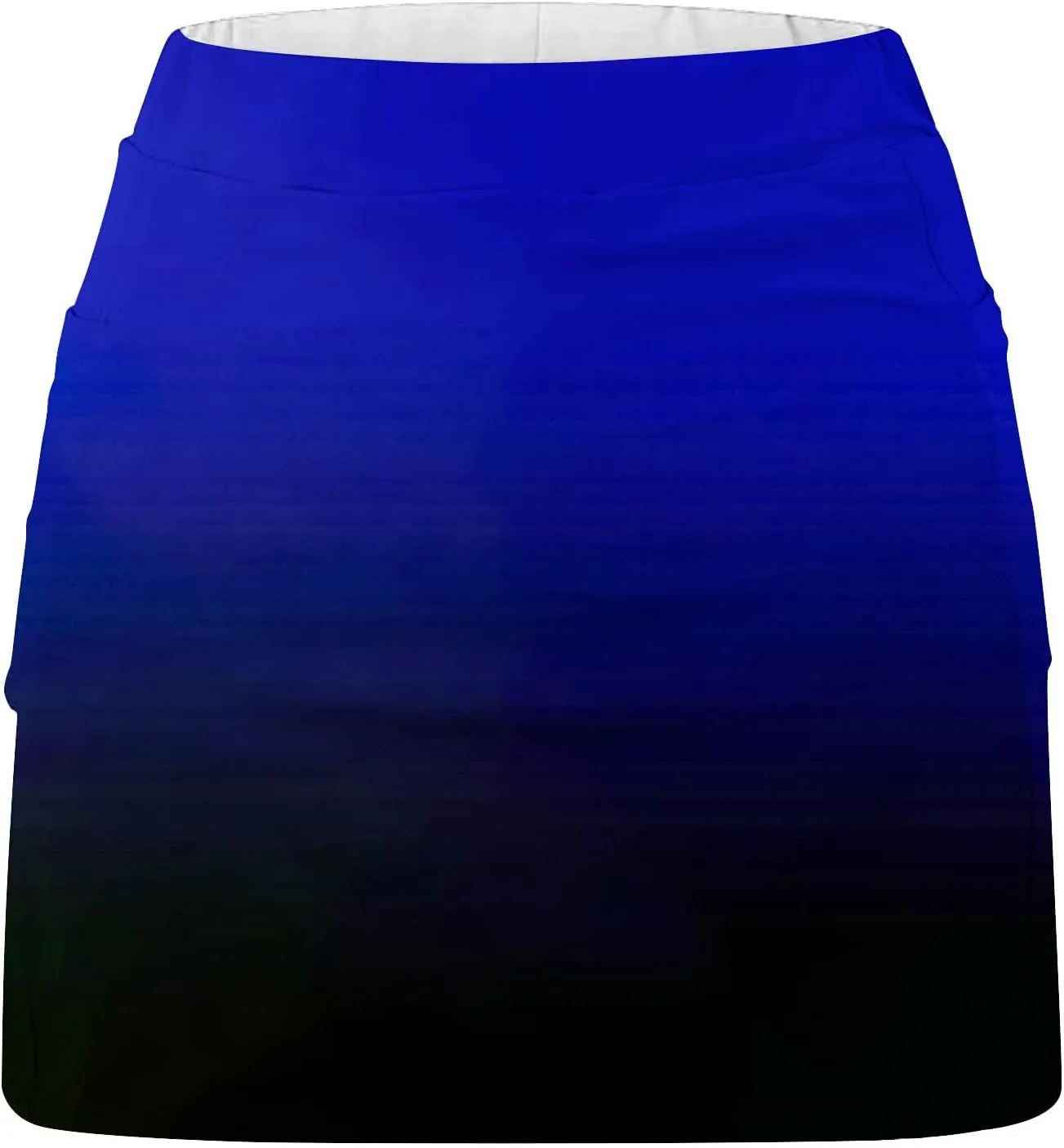 DDAPJ pyju Skorts for Women Dressy Casual Gradient Color High Waisted Tennis Skirt with Shorts Underneath Summer Clothes