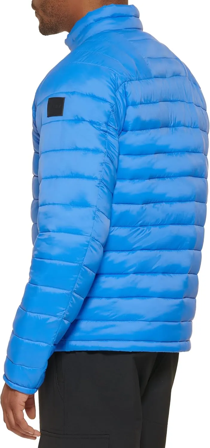 DKNY Mens Lightweight Quilted Puffer Jacket