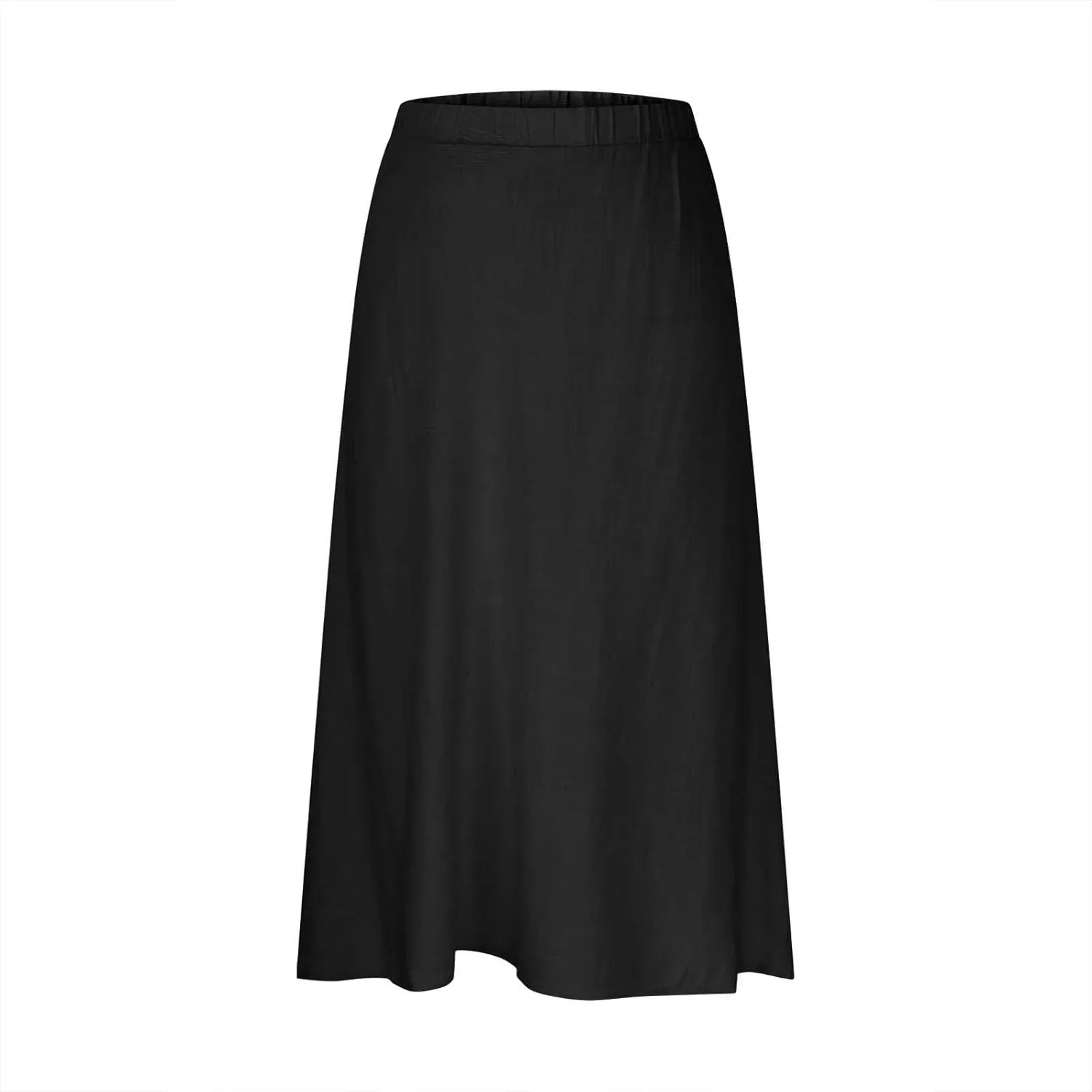 Floral Print Loose Fit Skirt for Women Maxi Long Midi Knee High Modest High Cut Skirt Women 2025 Trendy Y2K
