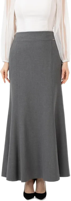 G-Line Fishtail Maxi Skirts for Women, Modest Mermaid Skirt, Long Skirts for Women, Casual High Waist Plus Size Skirt, XS-5XL