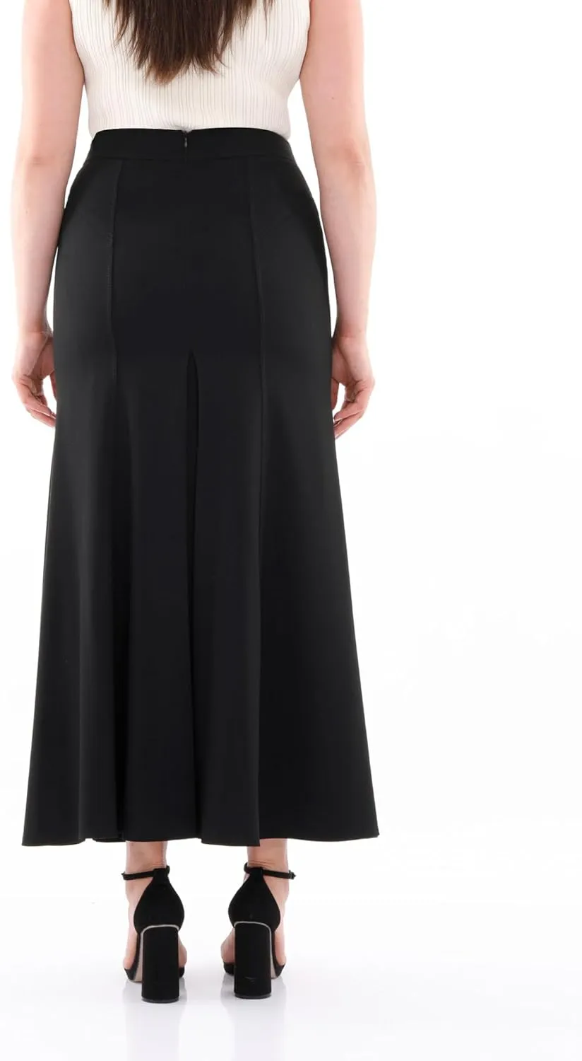 G-Line Mermaid Maxi Skirt - Fishtail Skirt for Women, High Waisted Skirt, Maxi Skirt with Slit, Long Skirts for Women (L-4XL)