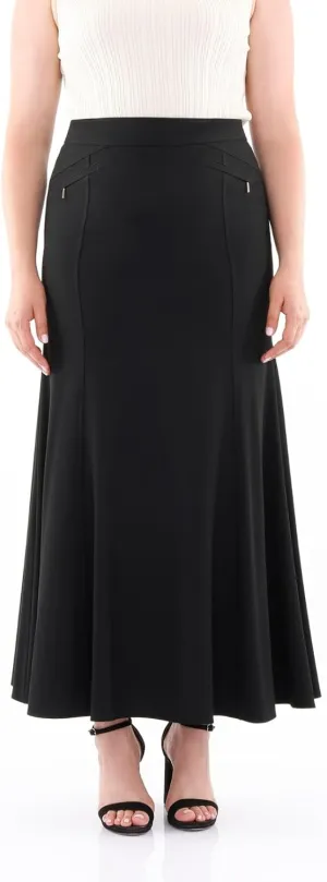 G-Line Mermaid Maxi Skirt - Fishtail Skirt for Women, High Waisted Skirt, Maxi Skirt with Slit, Long Skirts for Women (L-4XL)