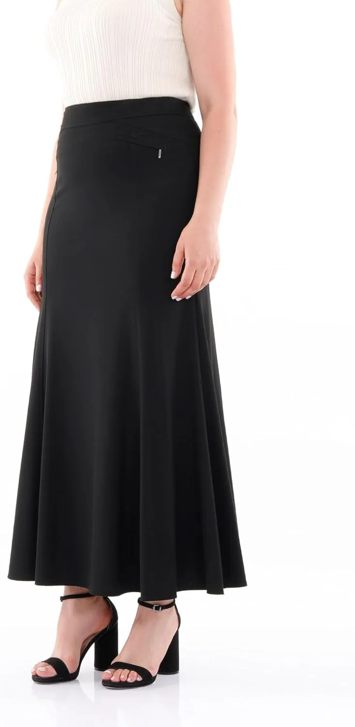 G-Line Mermaid Maxi Skirt - Fishtail Skirt for Women, High Waisted Skirt, Maxi Skirt with Slit, Long Skirts for Women (L-4XL)