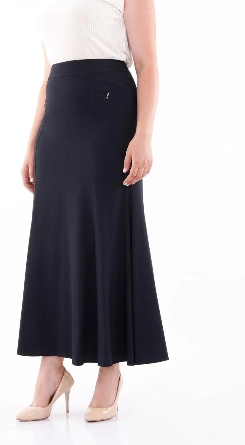 G-Line Mermaid Maxi Skirt - Fishtail Skirt for Women, High Waisted Skirt, Maxi Skirt with Slit, Long Skirts for Women (L-4XL)