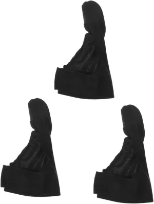 GALPADA 3pcs Elastic Thumb Cover Fingertip Protector for Bowling Soft Breathable Glove