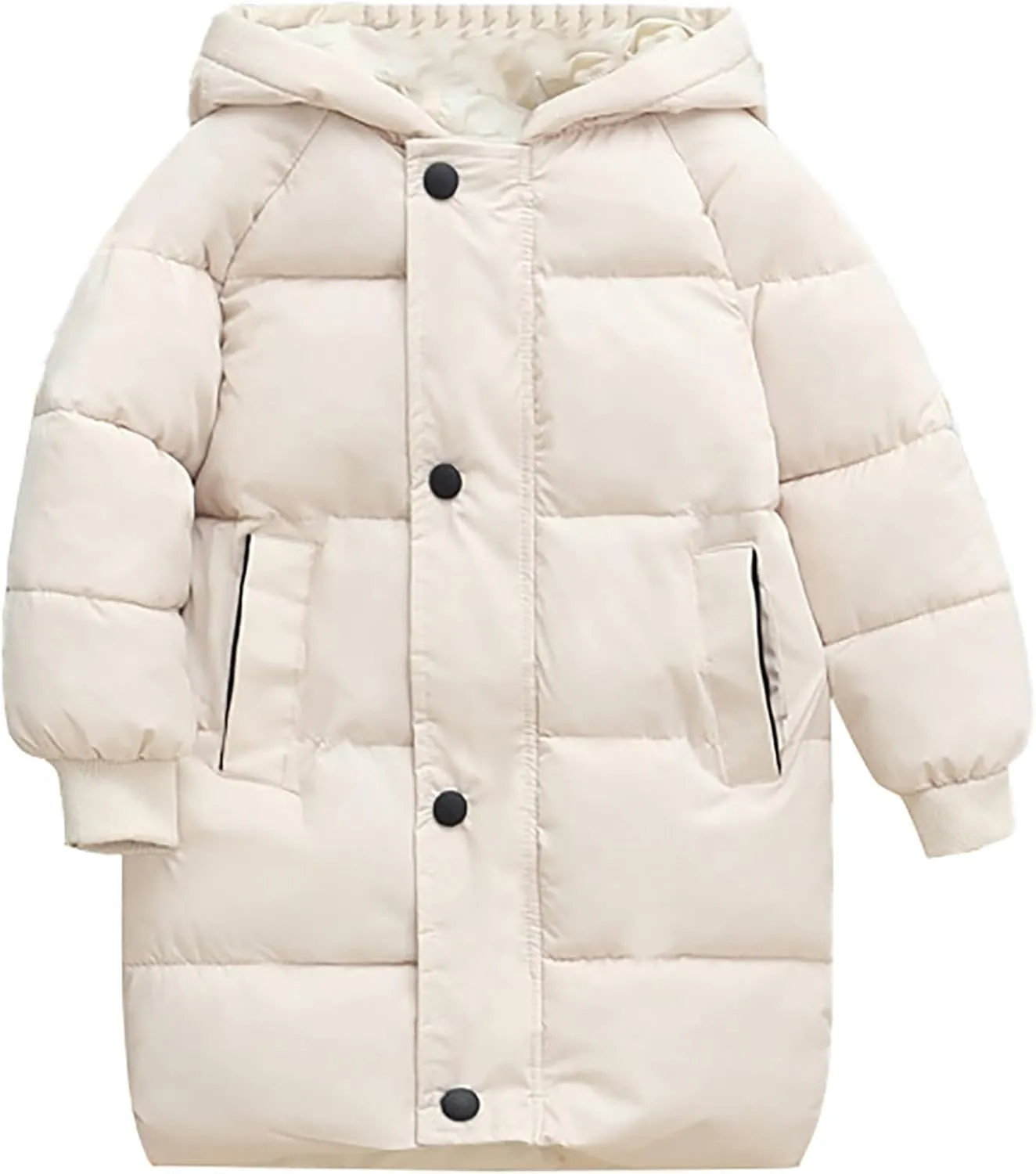 Girls Weights Children's Down Padded Jacket Long Cotton Padded Jacket Baby Children's Padded Puffy Jackets for Girls