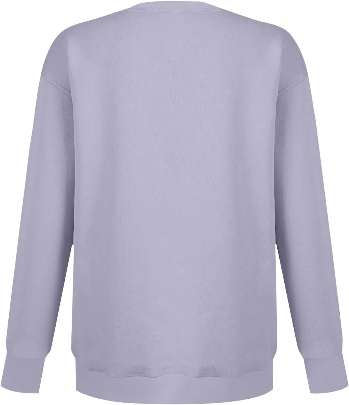 Gumipy Oversized Sweatshirt for Women Trendy Long Sleeve Crewneck Sweatshirts Sweater Casual Fleece Tunic Sweatshirts No Hood