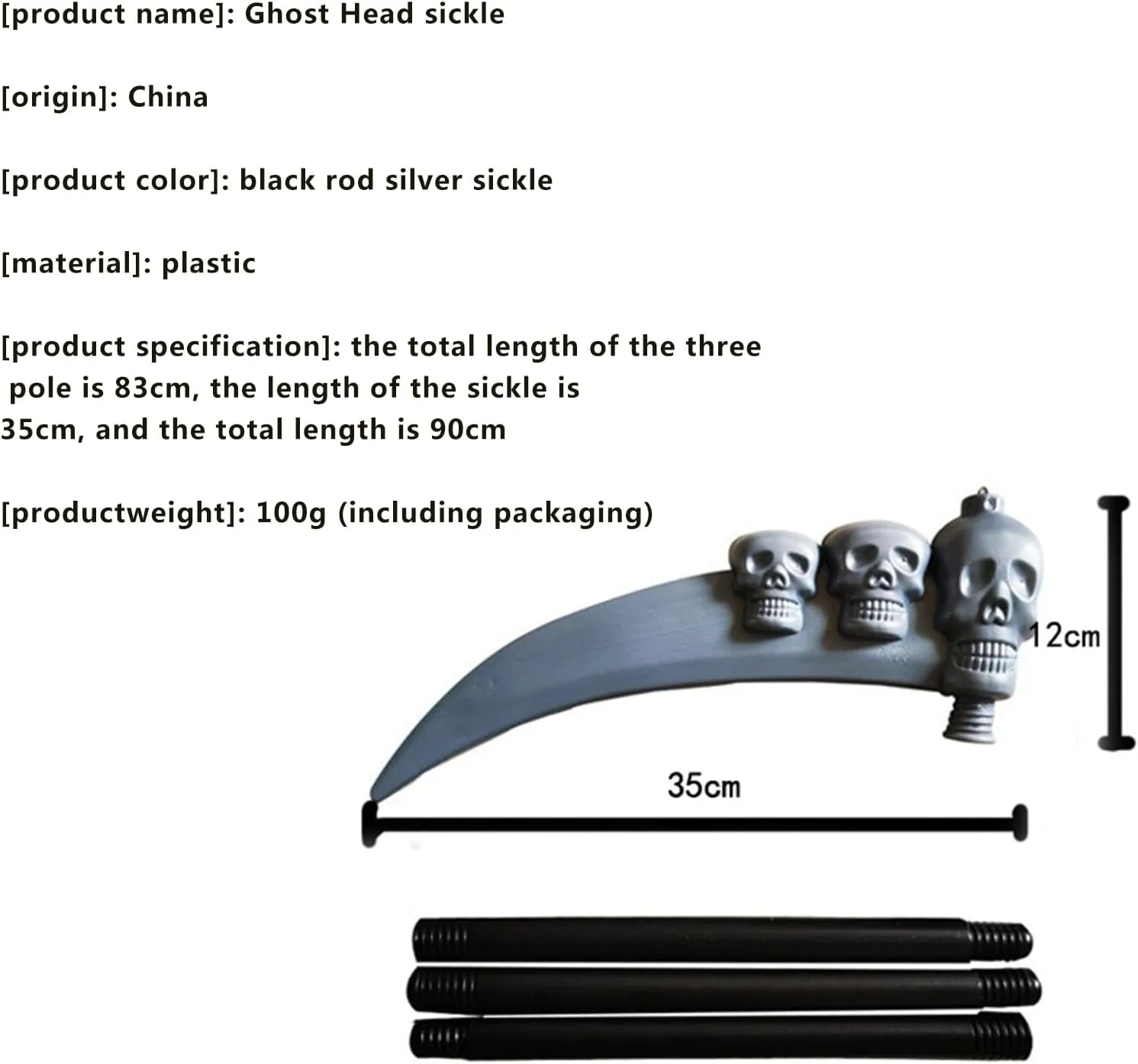 Halloween Cloak Costume for Kids Adults,Death Grim Reaper Robe with Glowing Red Eyes Glasses,Scythe, Facewear, Gloves