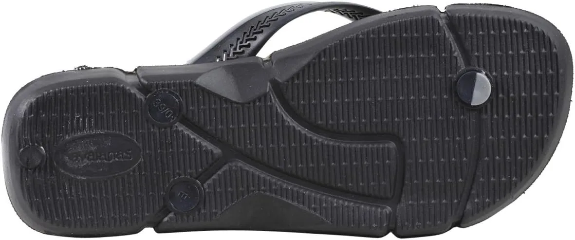 Havaianas Men's Power Flip Flop Sandals, Comfort Designed Footbed, Grippy Outsole