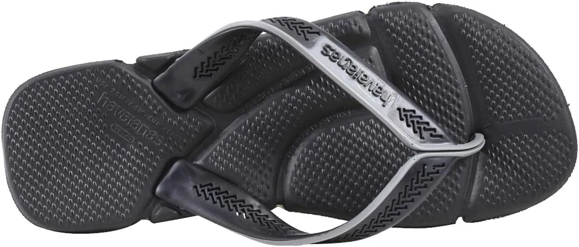 Havaianas Men's Power Flip Flop Sandals, Comfort Designed Footbed, Grippy Outsole