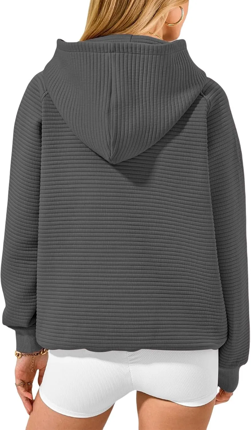 Hoodies for Women Zip Up Plus Size Long Sleeve Oversized Sweatshirt Fall 2024 Outfits Casual Y2k Hoodie with Pockets