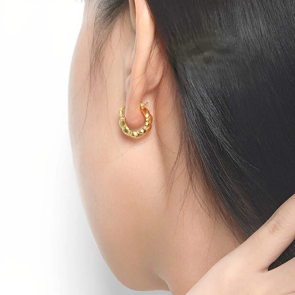 Huggie Earrings - Aurora