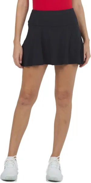 IBKUL Athleisure Wear Sun Protective UPF 50  Icefil Cooling Tech Quick-Dry Solid Swing Skort - 22000