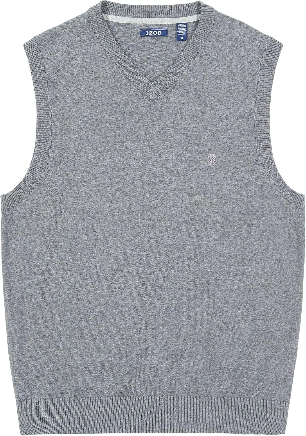 IZOD Men's Fine Gauge V-Neck Sweater Vest