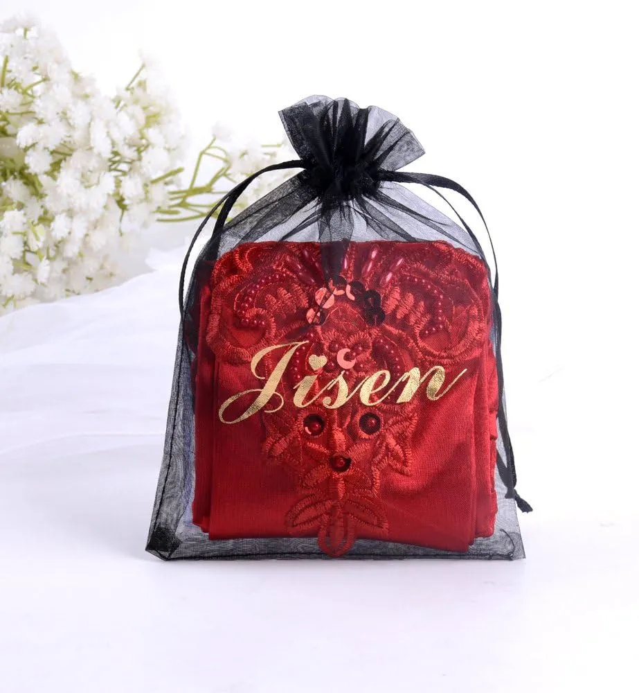 JISEN Women 20s Satin gloves Formal Bridal Banquet Party Wedding Opera Colorful Mitten