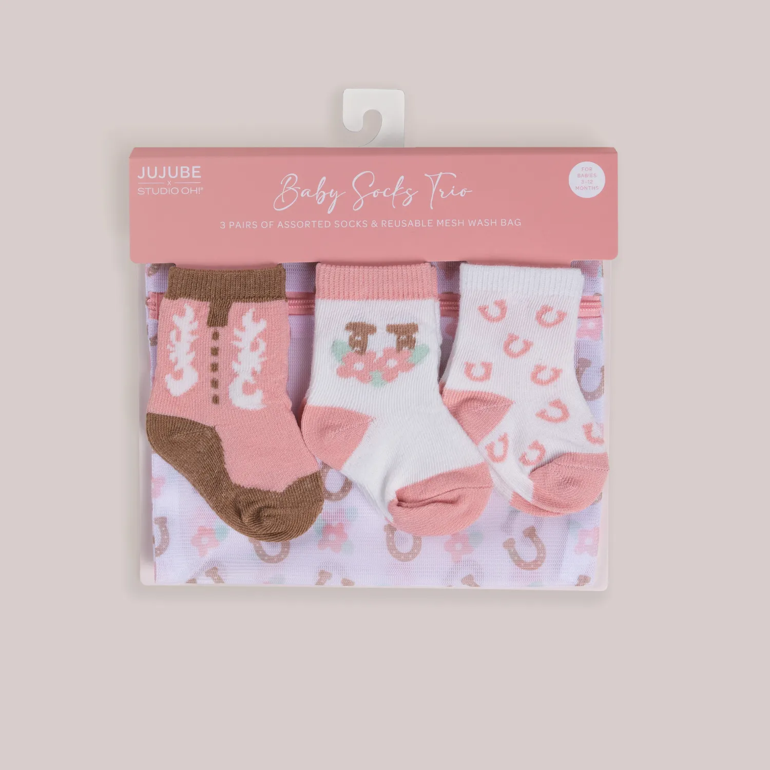 Jujube 3-Pack Soft Durable Baby Socks Set | Bloomin' Boot