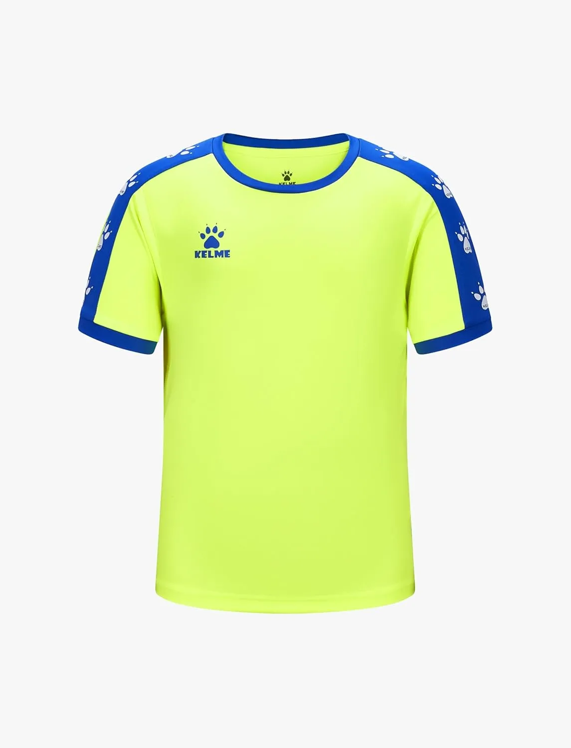 KELME Soccer Jersey for Girls Boys Breathable Quick-Dry Football T-Shirt Sport Training Uniform