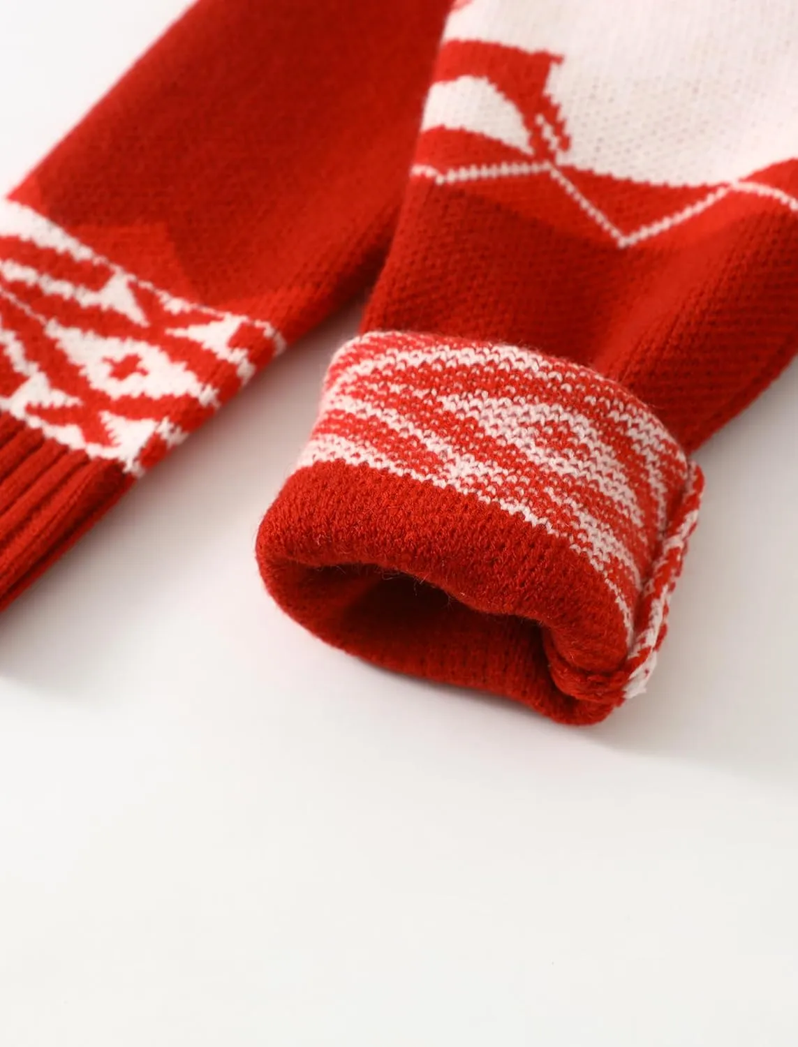 Kids Boys Girls Christmas Cardigans Ugly Xmas Sweaters Reindeer Snowflake Shawl Collar Knitted Cardigan Sweater