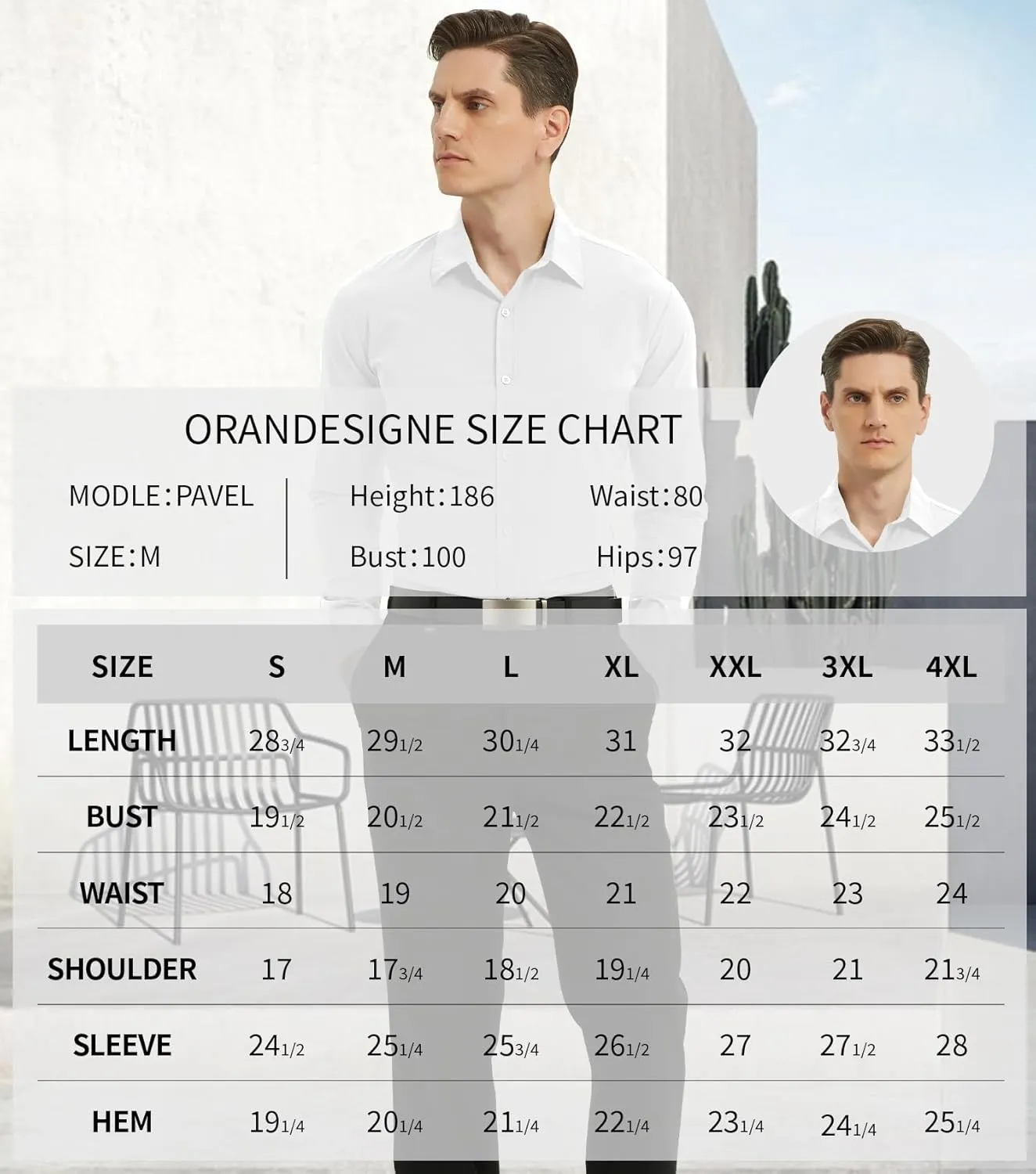 LETAOTAO Men Stretch Dress Shirts Slim Fit Solid Long Sleeve Wrinkle-Free Button Down Shirt for Men Casual Business Formal