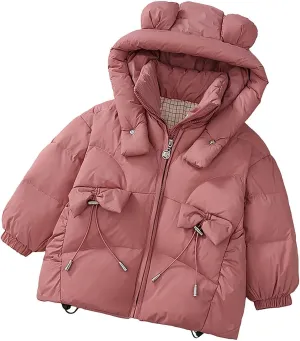 Log Coat Kids Toddler Baby Girls Boys Winter Warm Thick Solid Cotton Long Sleeve Padded Jacket Coat Kids Winter Jackets