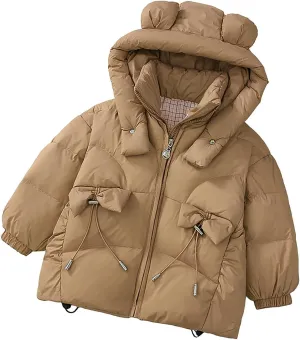 Log Coat Kids Toddler Baby Girls Boys Winter Warm Thick Solid Cotton Long Sleeve Padded Jacket Coat Kids Winter Jackets